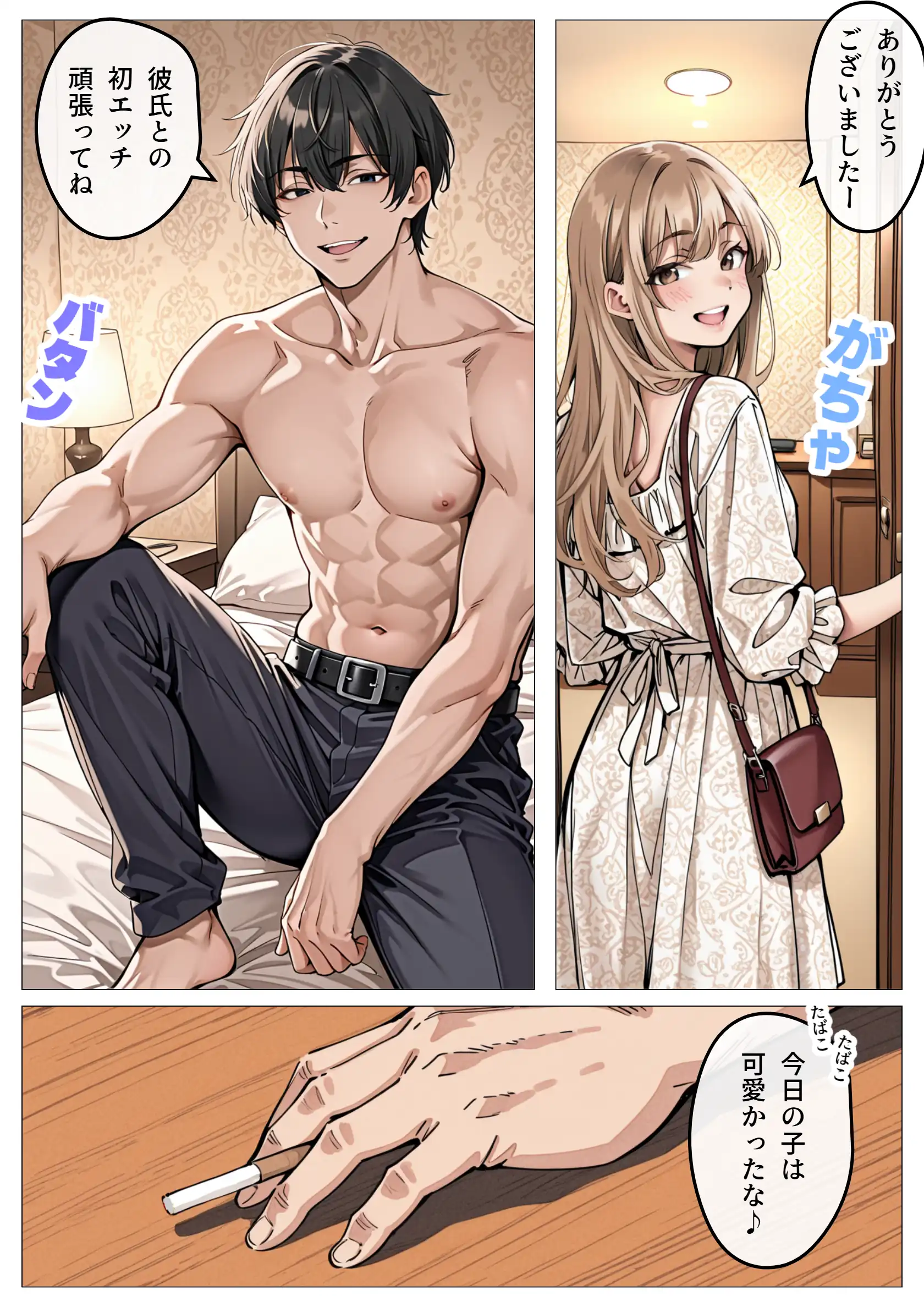 『処女卒業サポート』（作：ピココミック）の試し読み画像1